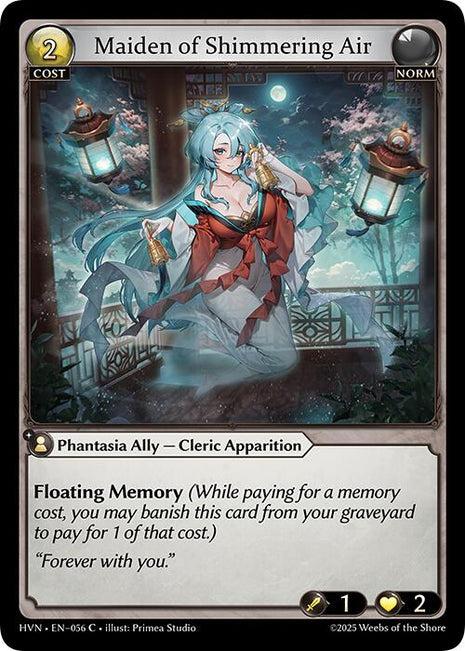 Maiden of Shimmering Air [HVN - 056]
