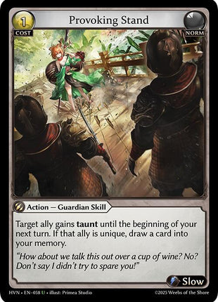 Provoking Stand [HVN - 058]