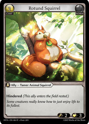 Rotund Squirrel [HVN - 061]