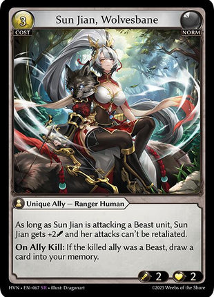 Sun Jian, Wolvesbane