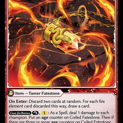 Coiled Fatestone // Serpentine Judicator [HVN - 078]