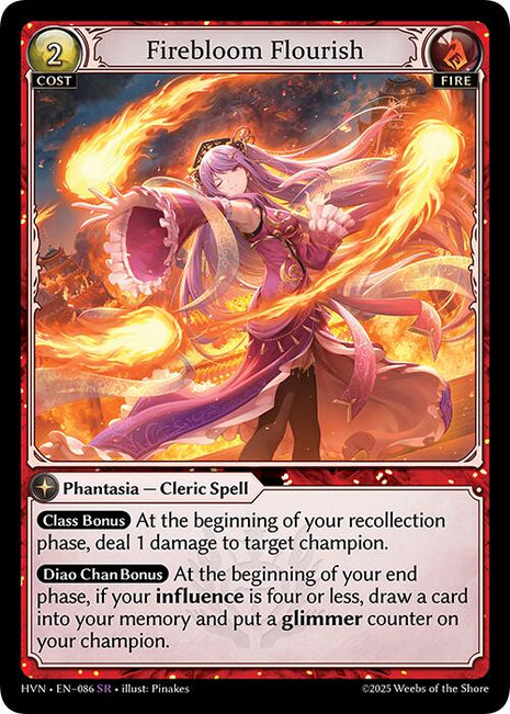Firebloom Flourish [HVN - 086]
