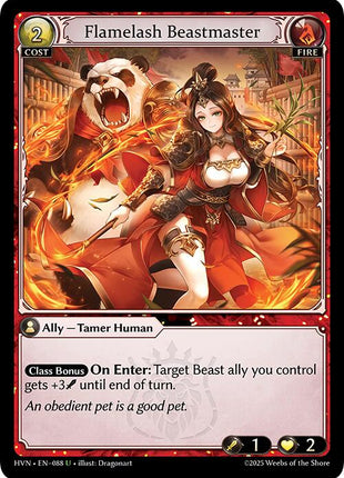 Flamelash Beastmaster [HVN - 088]