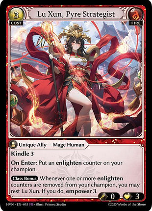 Lu Xun, Pyre Strategist [HVN - 093]