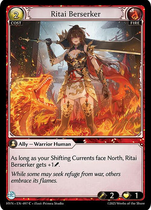 Ritai Berserker [HVN - 097]
