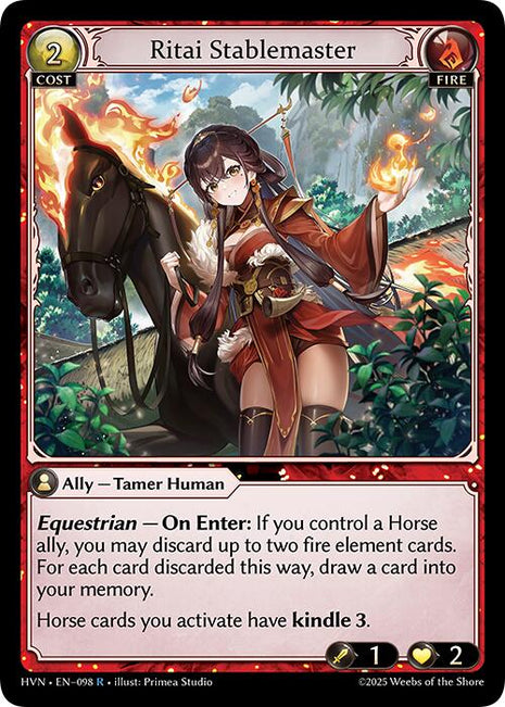 Ritai Stablemaster [HVN - 098]