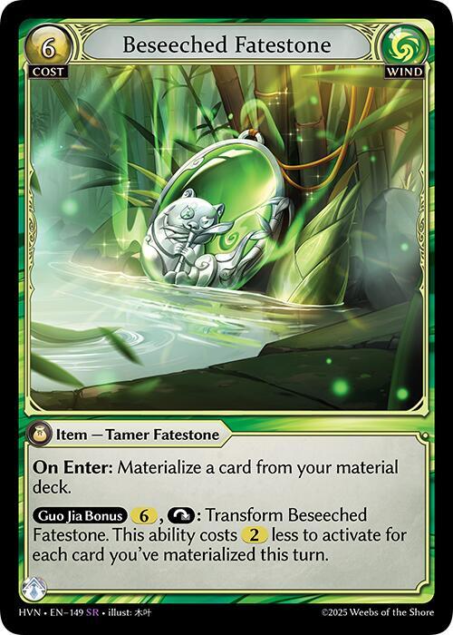 Beseeched Fatestone // Daunting Panda - Abyssal Heaven (HVN)