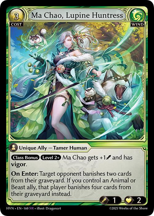 Ma Chao, Lupine Huntress - Abyssal Heaven (HVN)