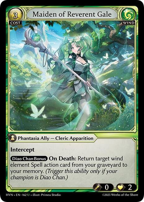 Maiden of Reverent Gale [HVN - 162]