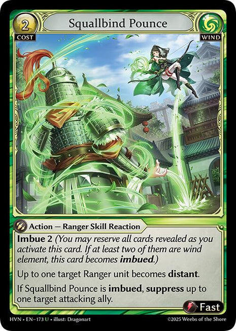 Squallbind Pounce [HVN - 173]