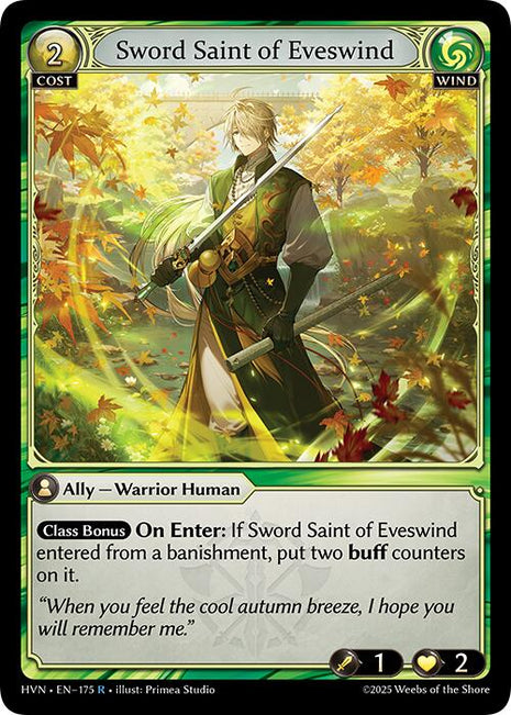 Sword Saint of Eveswind [HVN - 175]