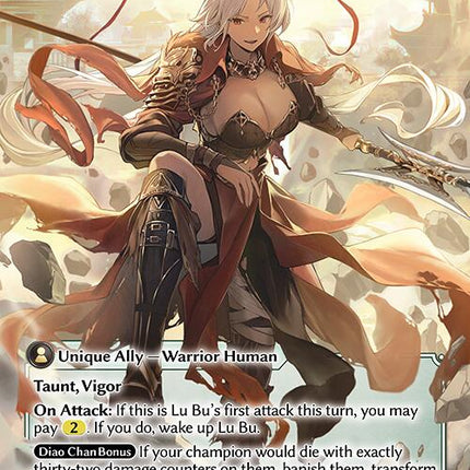 Lu Bu, Indomitable Titan // Lu Bu, Wrath Incarnate