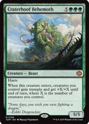 Craterhoof Behemoth [TDM - 138]