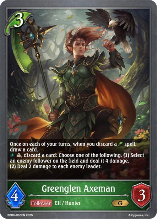 Greenglen Axeman - BP09: Duet of Dawn and Dusk (BP09)