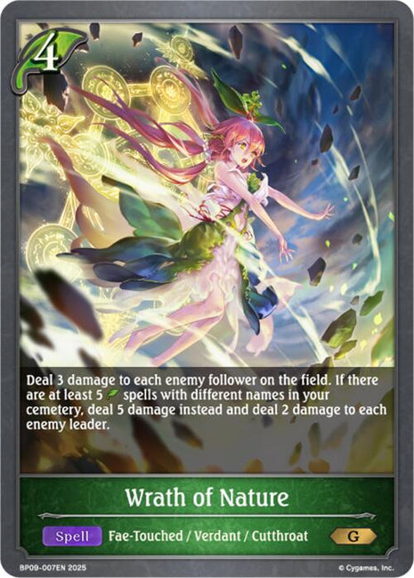 Wrath of Nature [BP09 - BP09-007EN]