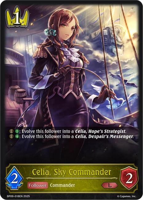 Celia, Sky Commander [BP09 - BP09-018EN]