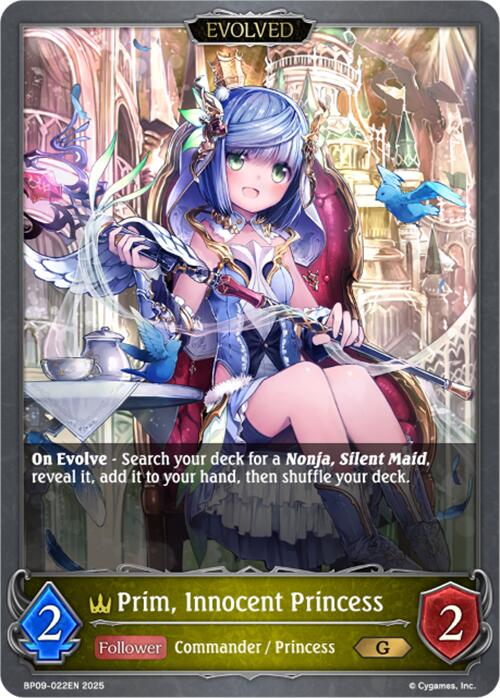 Prim, Innocent Princess (Evolved) [BP09 - BP09-022EN]