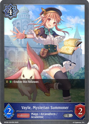 Vayle, Mysterian Summoner [BP09 - BP09-051EN]