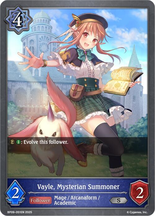 Vayle, Mysterian Summoner - BP09: Duet of Dawn and Dusk (BP09)