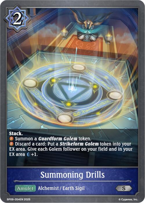 Summoning Drills - BP09: Duet of Dawn and Dusk (BP09)