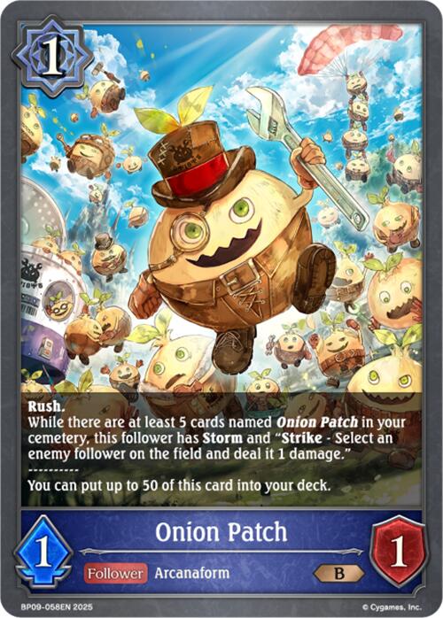 Onion Patch [BP09 - BP09-058EN]