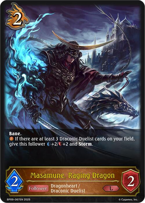 Masamune, Raging Dragon [BP09 - BP09-067EN]