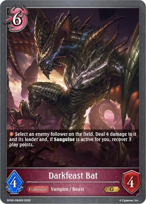 Darkfeast Bat - BP09: Duet of Dawn and Dusk (BP09)