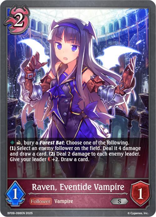 Raven, Eventide Vampire - BP09: Duet of Dawn and Dusk (BP09)