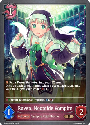 Raven, Noontide Vampire [BP09 - BP09-102EN]