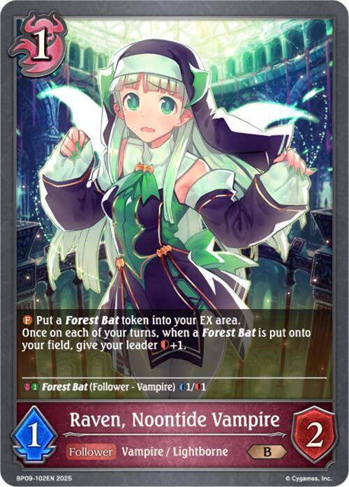 Raven, Noontide Vampire - BP09: Duet of Dawn and Dusk (BP09)