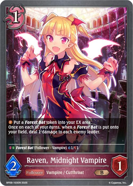 Raven, Midnight Vampire [BP09 - BP09-103EN]