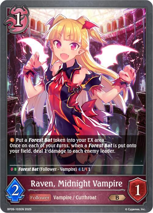 Raven, Midnight Vampire - BP09: Duet of Dawn and Dusk (BP09)