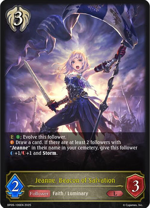 Jeanne, Beacon of Salvation [BP09 - BP09-106EN]