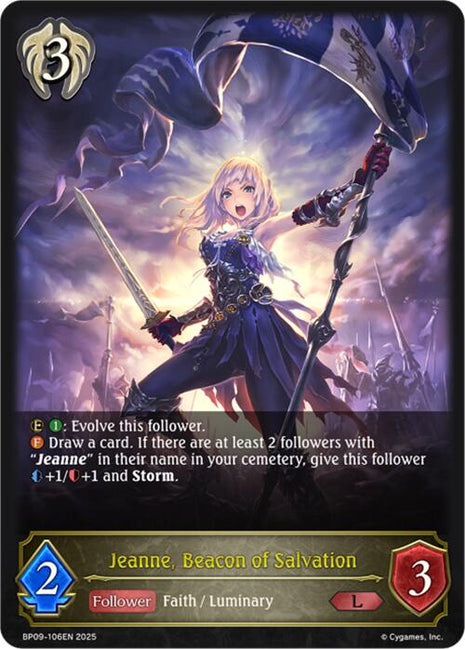 Jeanne, Beacon of Salvation [BP09 - BP09-106EN]
