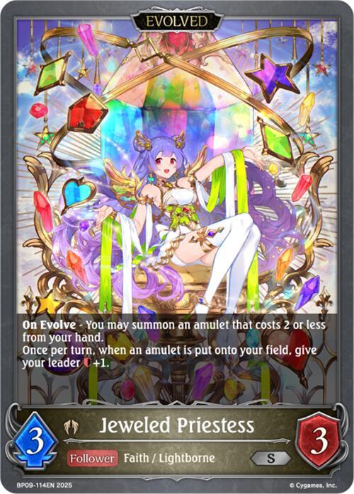 Jeweled Priestess (Evolved) - BP09: Duet of Dawn and Dusk (BP09)