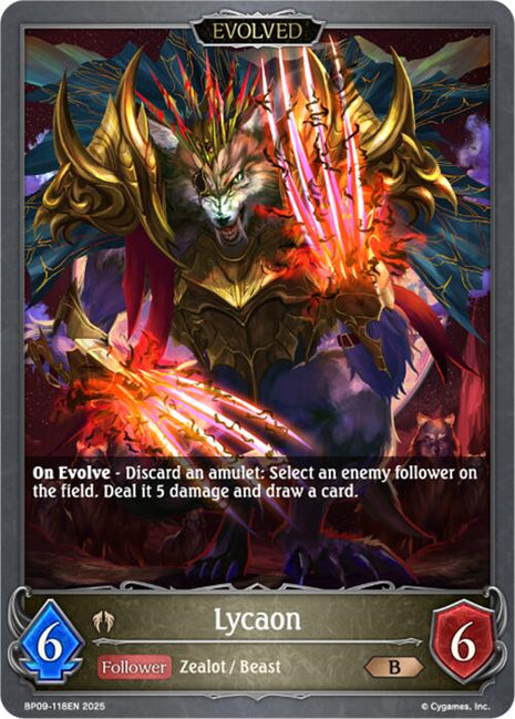 Lycaon (Evolved) [BP09 - BP09-118EN]