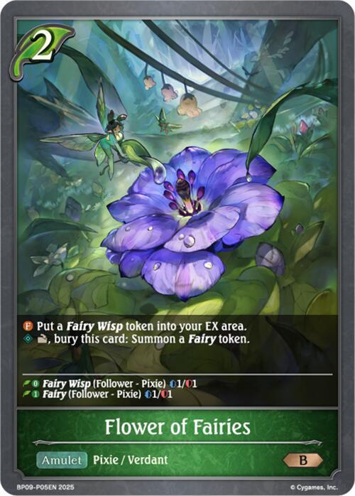 Flower of Fairies - P05EN (Foil) - BP09: Duet of Dawn and Dusk (BP09)