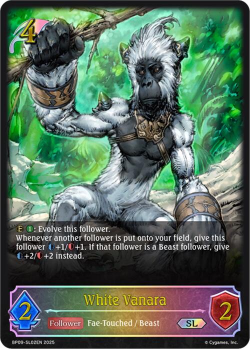 White Vanara (SL) [BP09 - BP09-SL02EN]