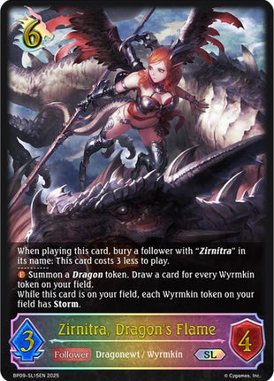 Zirnitra, Dragon's Flame (SL) [BP09 - BP09-SL15EN]