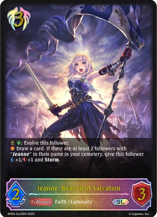 Jeanne, Beacon of Salvation (SL) [BP09 - BP09-SL22EN]