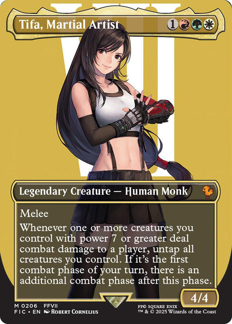 Tifa, Martial Artist (Borderless) [FIC - 206]