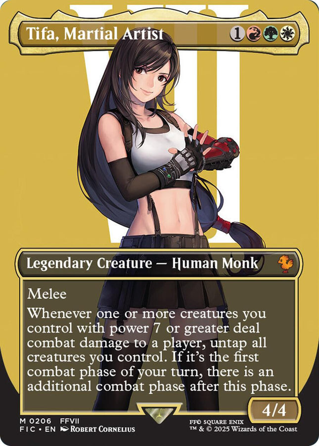 Tifa, Martial Artist (Borderless) [FIC - 206]