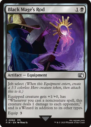 Black Mage's Rod [FIN - 90]