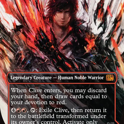 Clive, Ifrit's Dominant (0318) (Borderless) [FIN - 318]