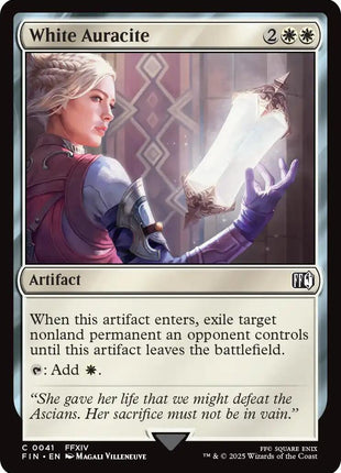 White Auracite [FIN - 41]