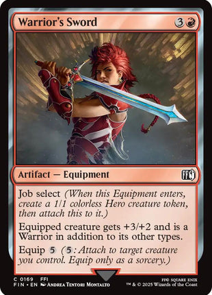 Warrior's Sword [FIN - 169]