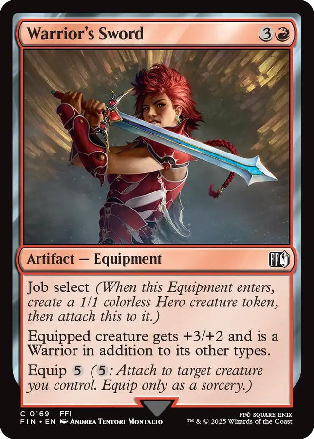 Warrior's Sword [FIN - 169]