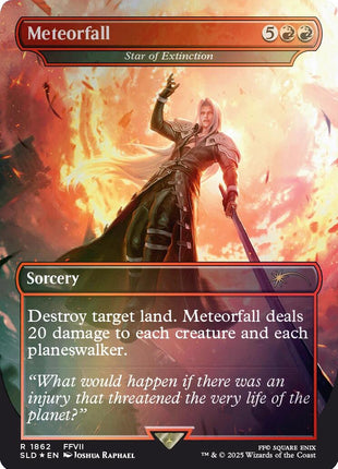 Meteorfall - Star of Extinction (Rainbow Foil)