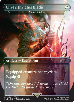 Clive's Invictus Blade - Blade of Selves (Rainbow Foil)