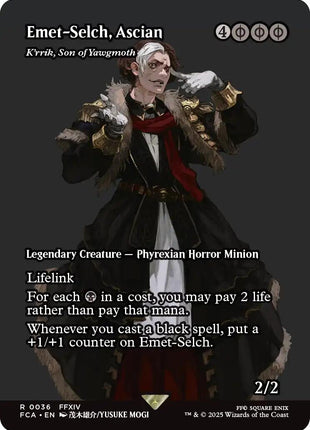 Emet-Selch, Ascian - K'rrik, Son of Yawgmoth (Showcase) [FCA - 36]